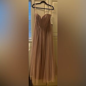 NWT Hayley Paige Occasions Strapless Dress